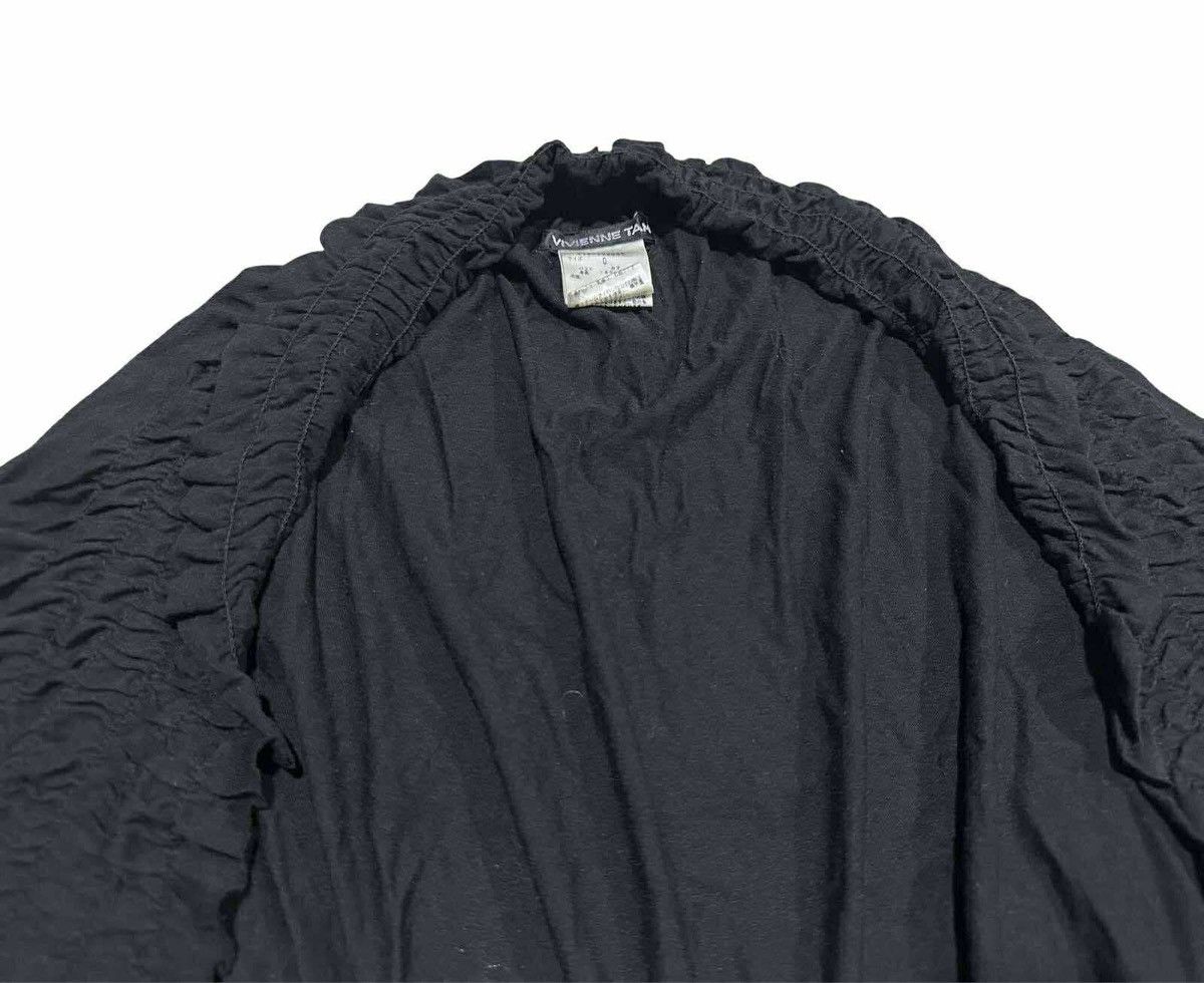 Other 🔥Archived Vintage Vivienne Tam Batwing Pleated Cardigan Size S / US 4 / IT 40 - 3 Thumbnail