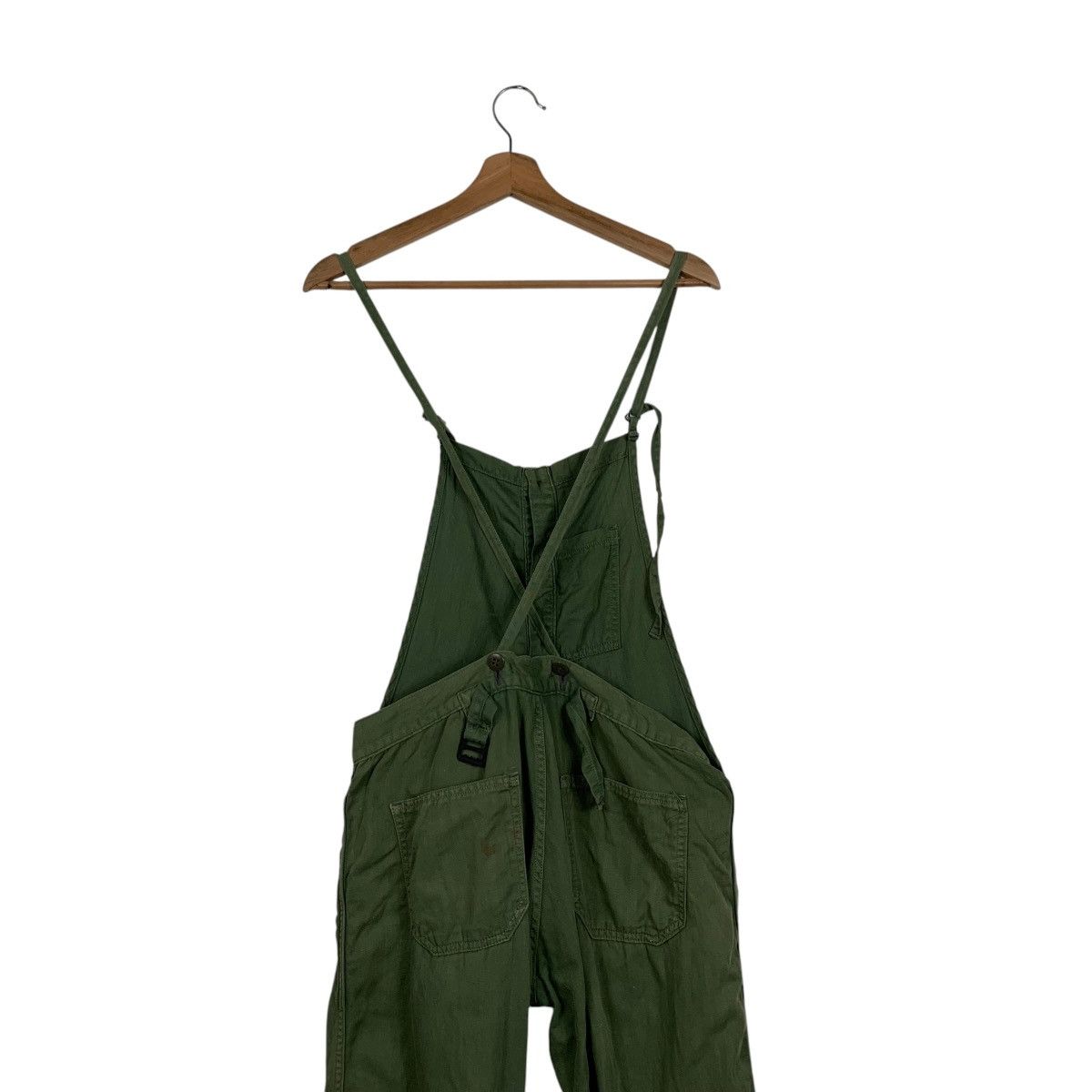 Johnbull JOHNBULL Work Green Sleeveless Jumpsuit W34 #1924-C84 Size US 34 / EU 50 - 11 Thumbnail
