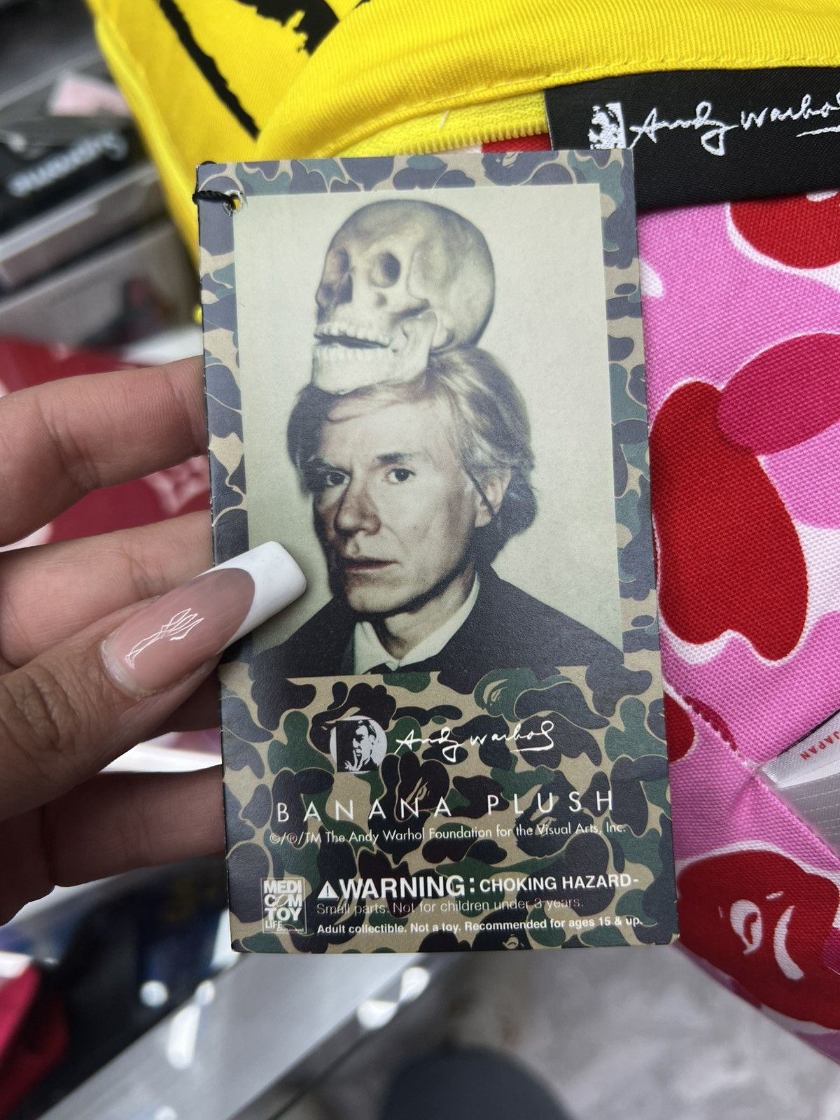 Bape BAPE x Medicom x Andy Warhol Banana Cushion Size ONE SIZE - 6 Thumbnail
