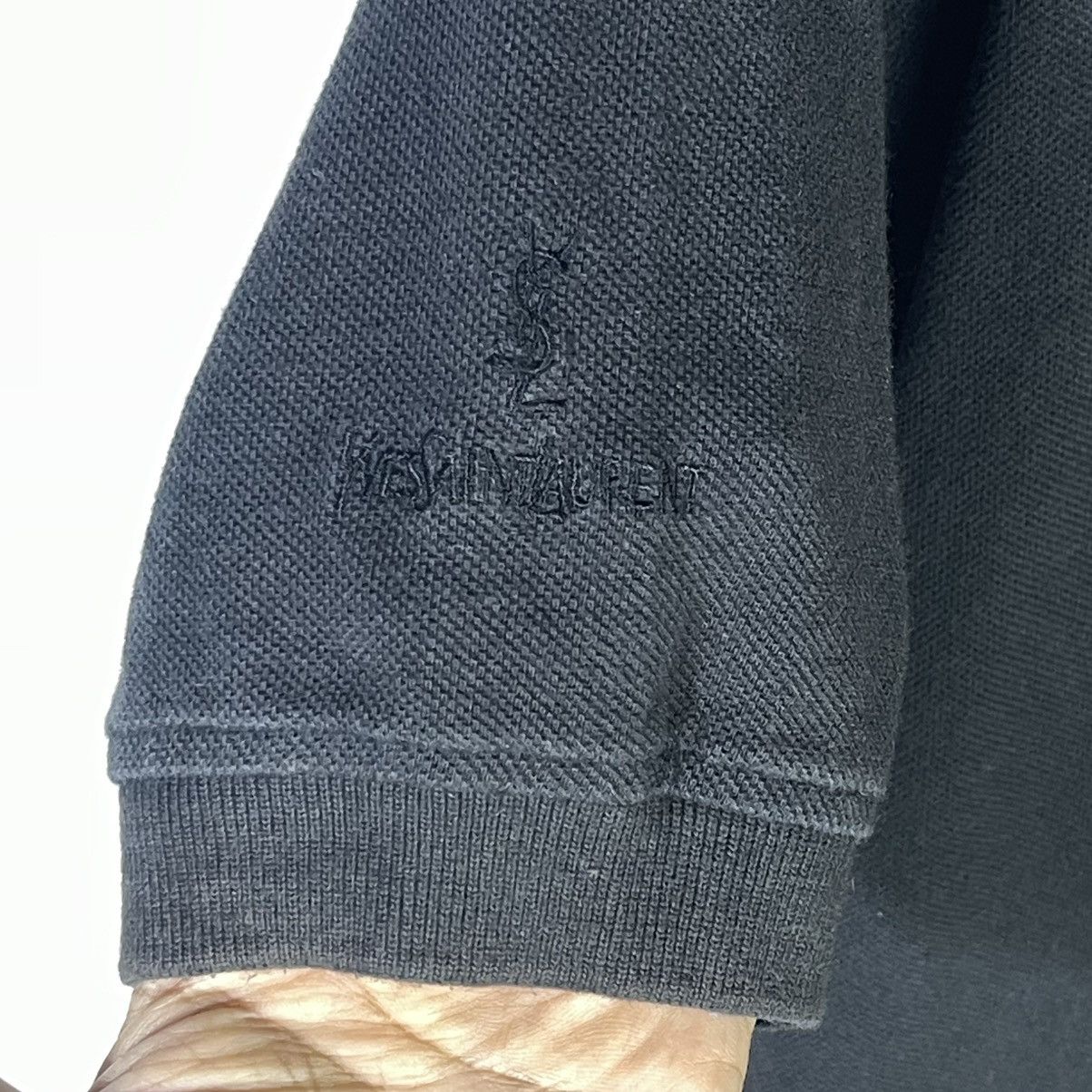 Vintage × Yves Saint Laurent Vintage Ysl Yves Saint Laurent Polo Pocket Tshirt Size US L / EU 52-54 / 3 - 8 Thumbnail