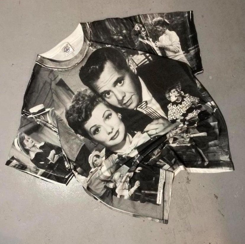 Delta × Fruit Of The Loom Vintage 90s I Love Lucy promo AOP Size US XL / EU 56 / 4 - 1 Thumbnail