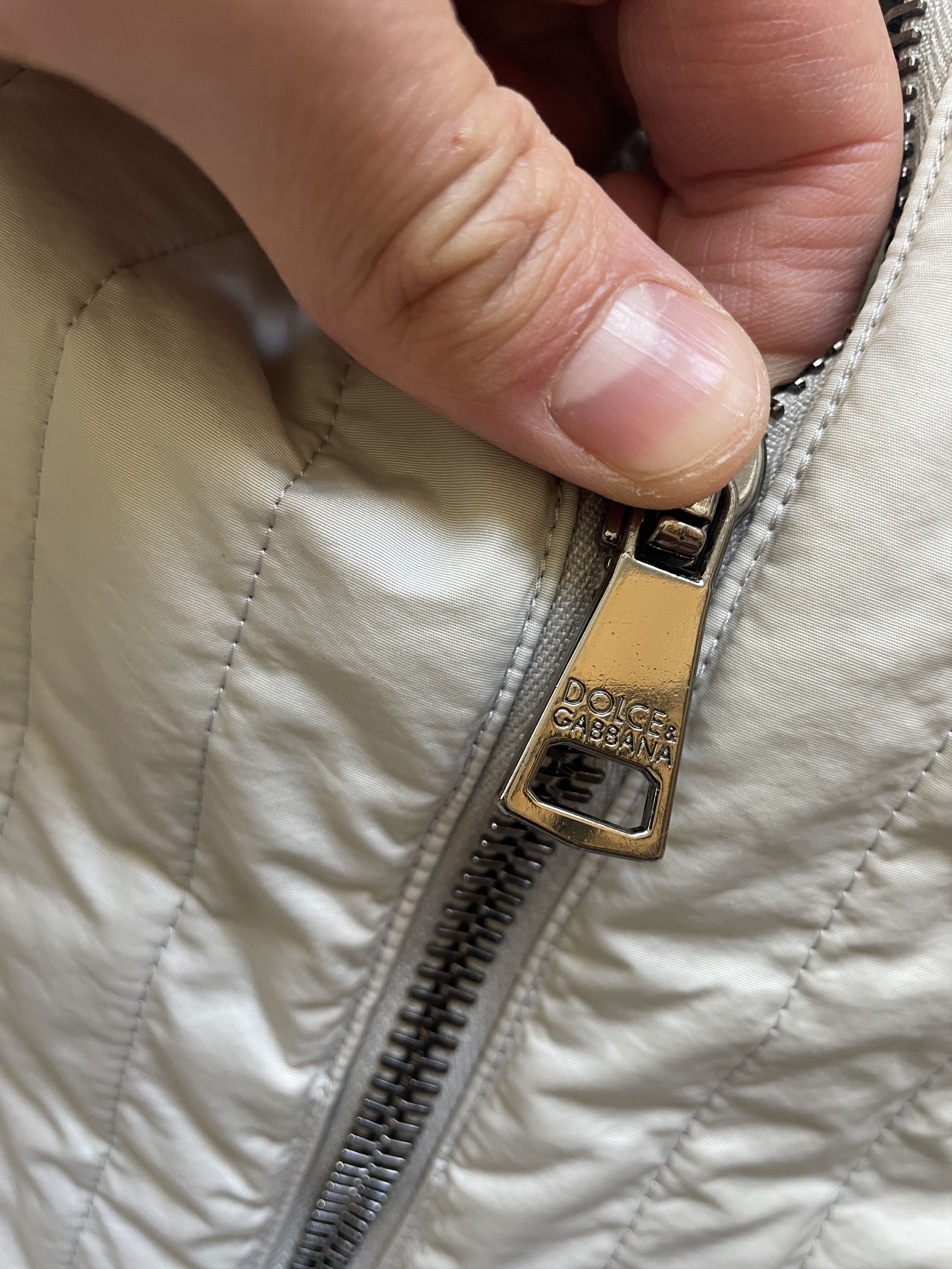Dolce & Gabbana Y2K ARCHIVE DOLCE GABBANA BIKER INSULATED SLIM D&G JACKET Size US M / EU 48-50 / 2 - 8 Thumbnail