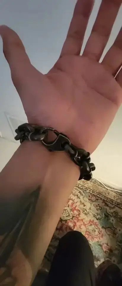 Japanese Brand Vintage Stainless Steel Link Chain Bracelet For Men Size ONE SIZE - 3 Thumbnail