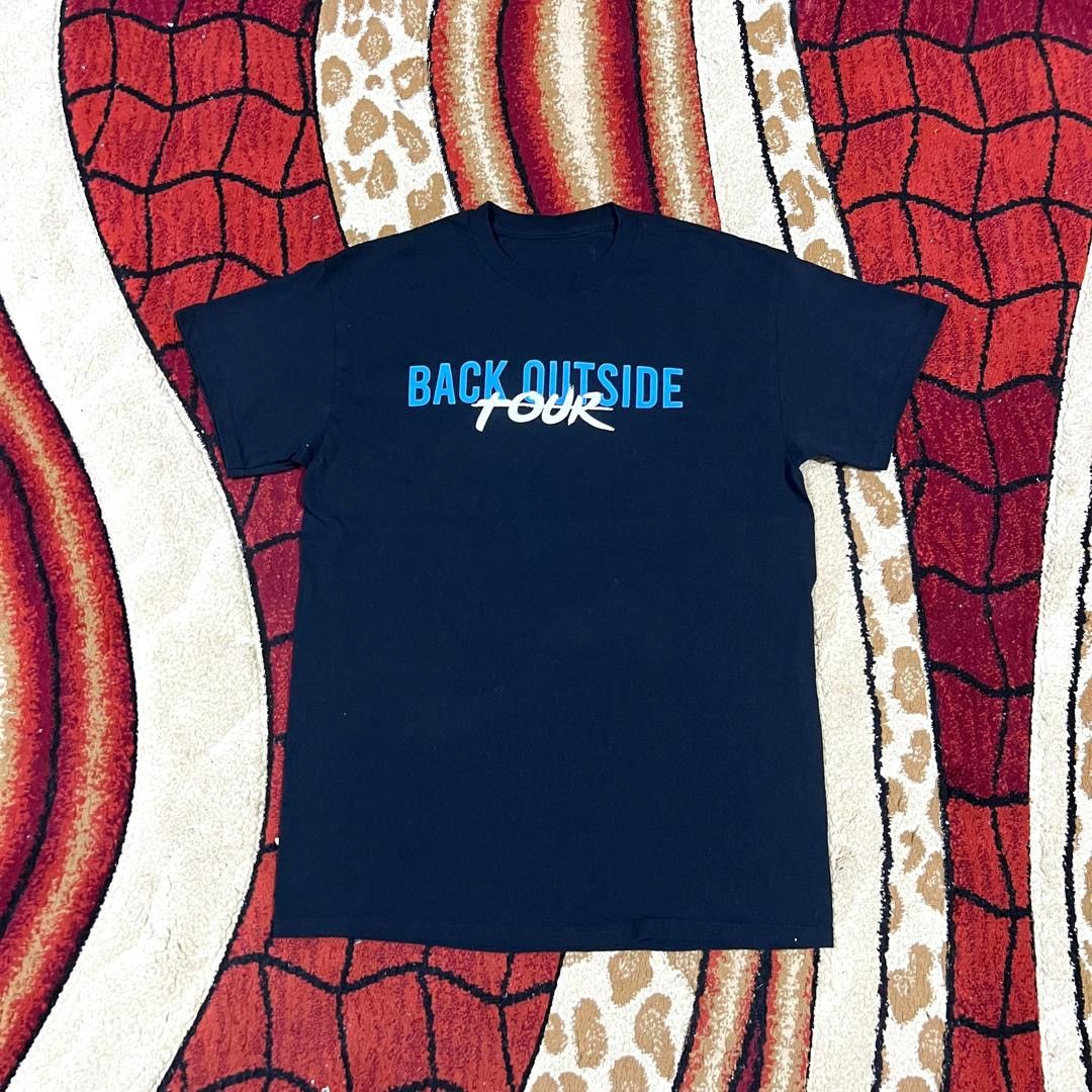 Vintage Lil Baby Back Outside Tour Rappers T Shirt