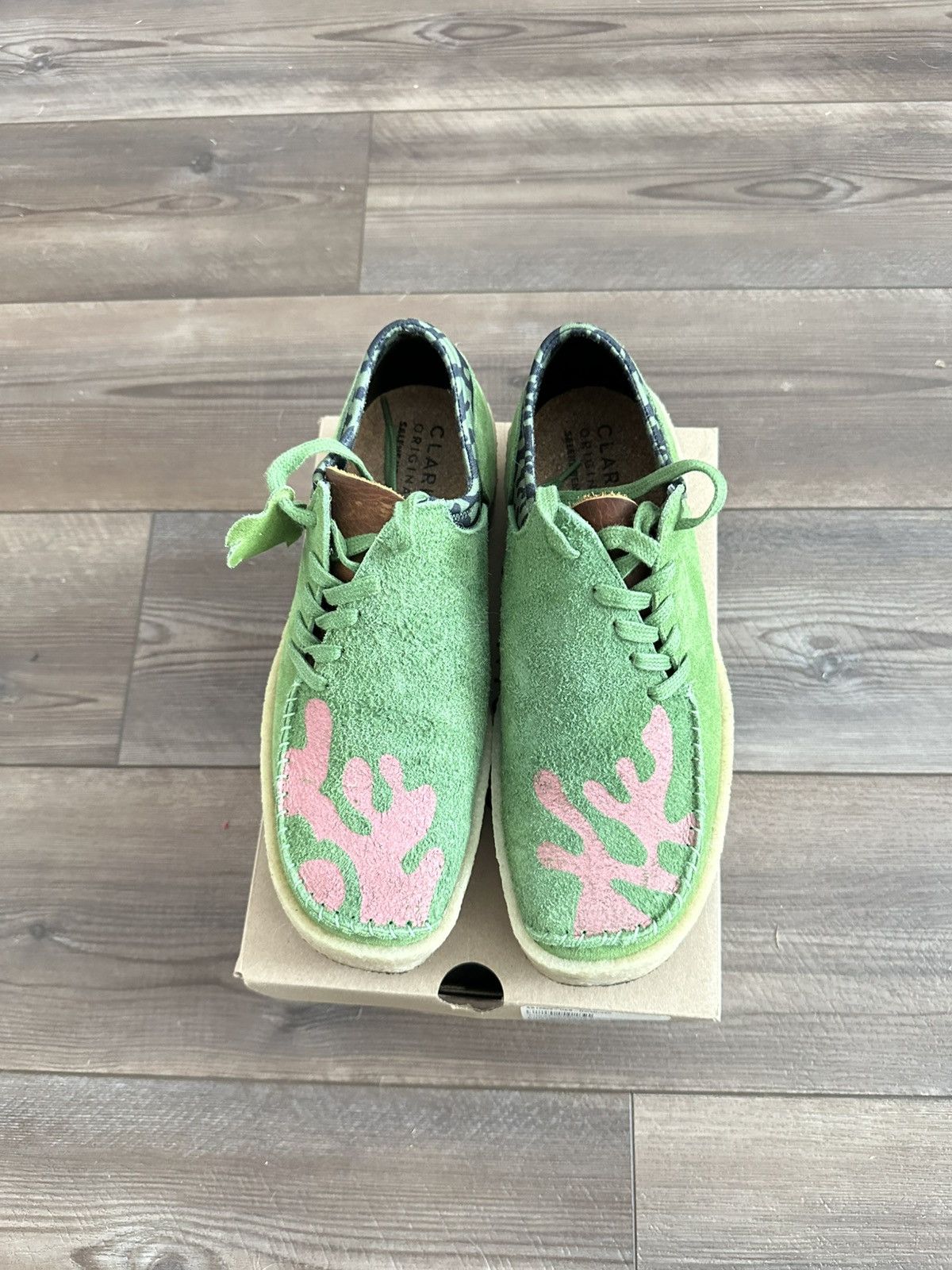 Salehe Bembury Salehe Bembury x Clark’s Lugger Cupsole Wallaby’s Mens 9 Size US 9 / EU 42 - 2 Thumbnail