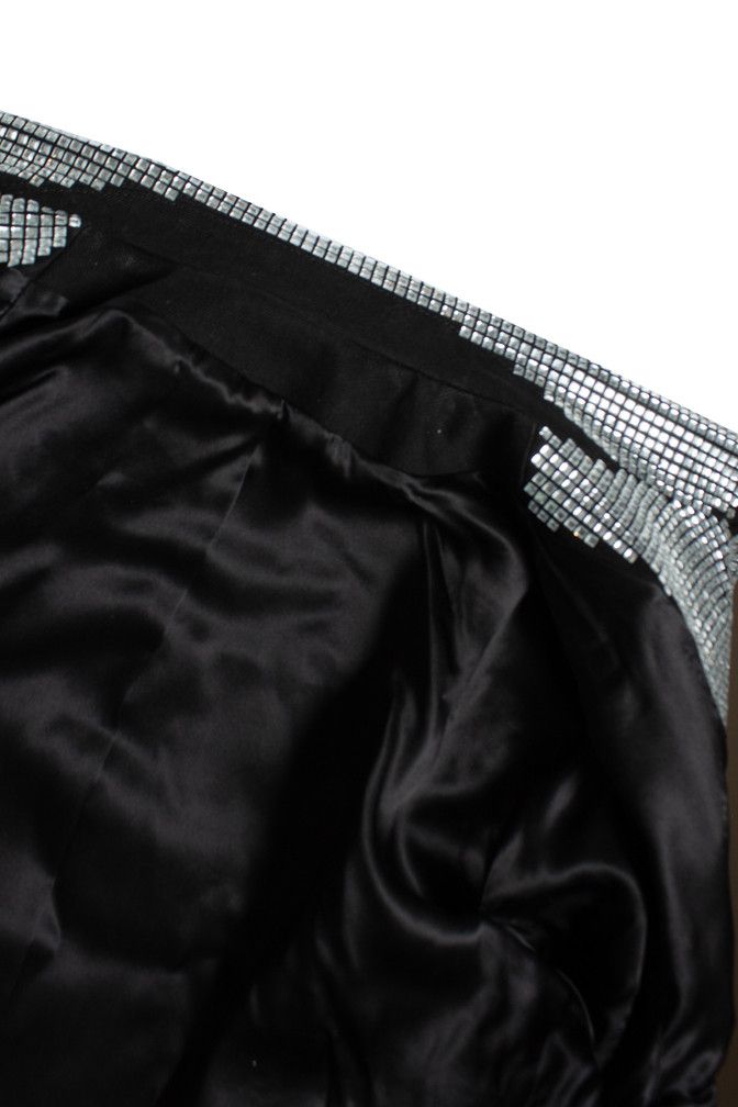 Balmain Balmain, Crystal embellished biker jacket Size US M / EU 48-50 / 2 - 10 Thumbnail