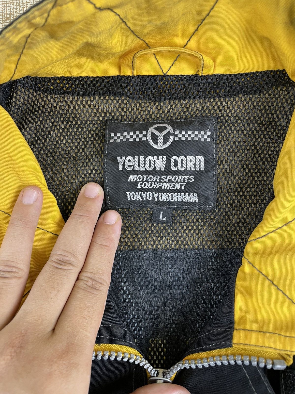Vintage 🔥YELLOW CORN Magician Highway Sledge Hammer Biker Jacket Size US L / EU 52-54 / 3 - 14 Thumbnail