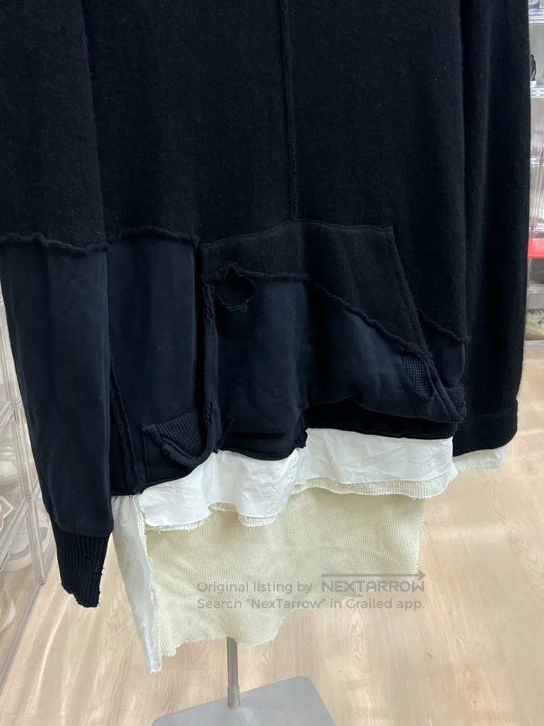 Greg Lauren Greg Lauren Denim Wool Spliced Sweatshirt Size US M / EU 48-50 / 2 - 4 Thumbnail