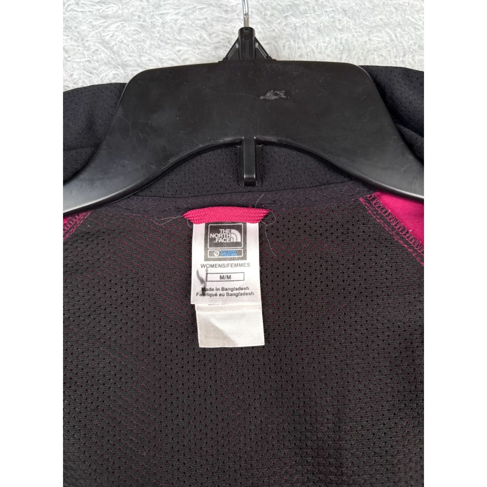 The North Face The North Face Jacket Women Medium Pink Full Zip TNF Apex 100% Polyester Pockets Size M / US 6-8 / IT 42-44 - 3 Thumbnail