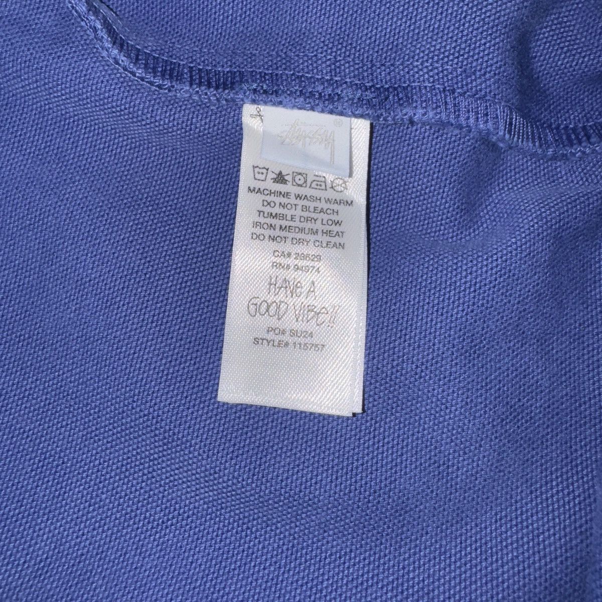 Stussy Stussy Unlined Canvas Work Jacket “Baja Blue” Size XL Size US XL / EU 56 / 4 - 6 Thumbnail