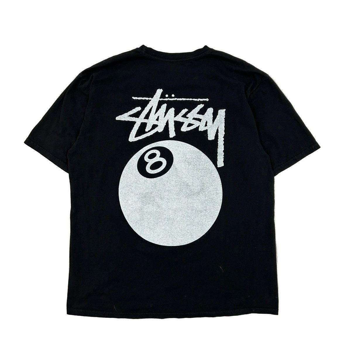 Stussy Stussy 8 Ball Pigment Dyed Tee Black Large Size US L / EU 52-54 / 3 - 1 Thumbnail