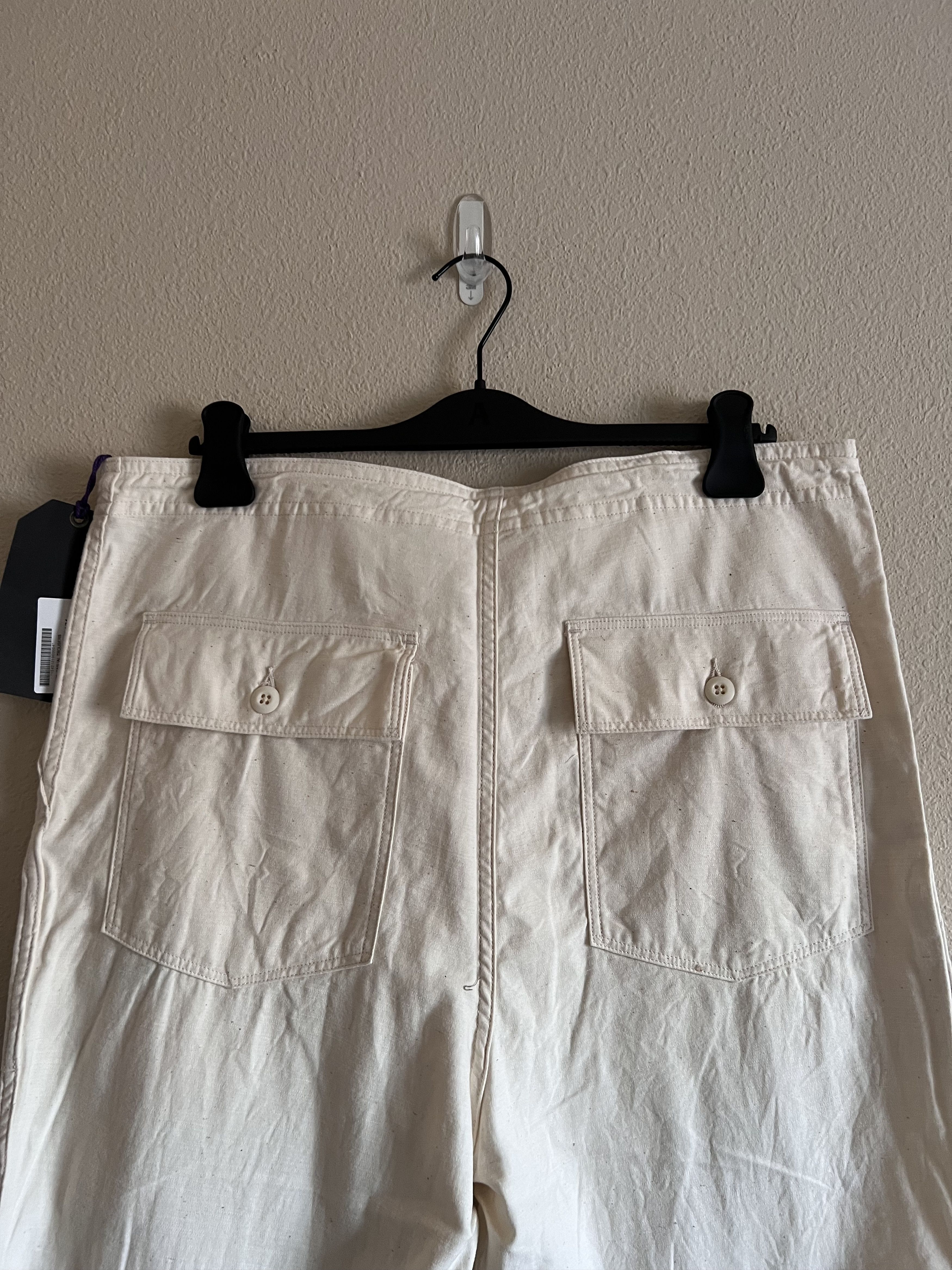 Needles Needles String Fatigue Pants in White Size US 36 / EU 52 - 6 Thumbnail