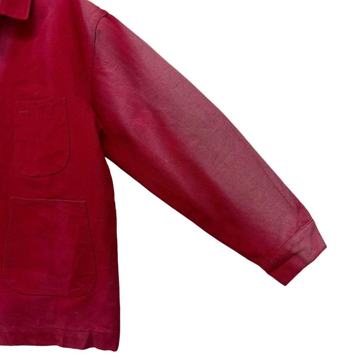 Japanese Brand 🔥Vintage Japanese Brand Crop Chore Sunfaded Chore Jacket Size US M / EU 48-50 / 2 - 7 Thumbnail