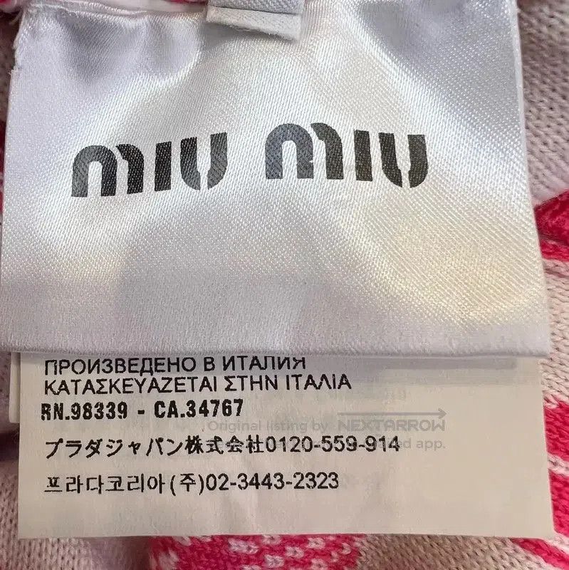 Miu Miu Miu Miu Red Sweater for Spring and Autumn . Size S / US 4 / IT 40 - 7 Thumbnail