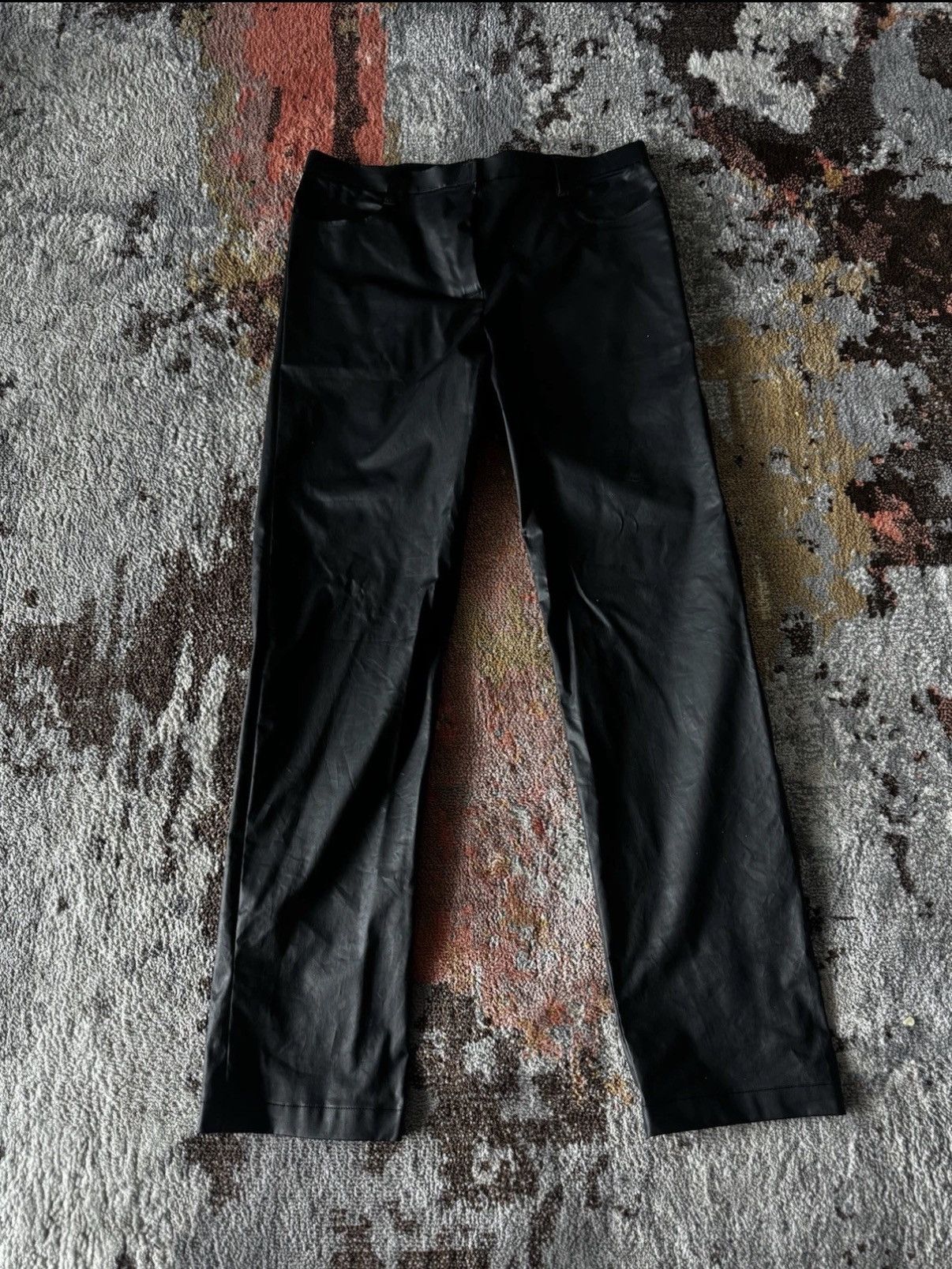 Yeezy Yeezy PT-04 Faux Leather Pants Size US 34 / EU 50 - 1 Thumbnail