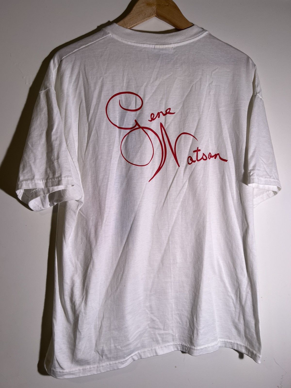 Vintage 90’s VTG Vintage Gene Watson Country Western Retro T Shirt Size US XL / EU 56 / 4 - 2 Thumbnail