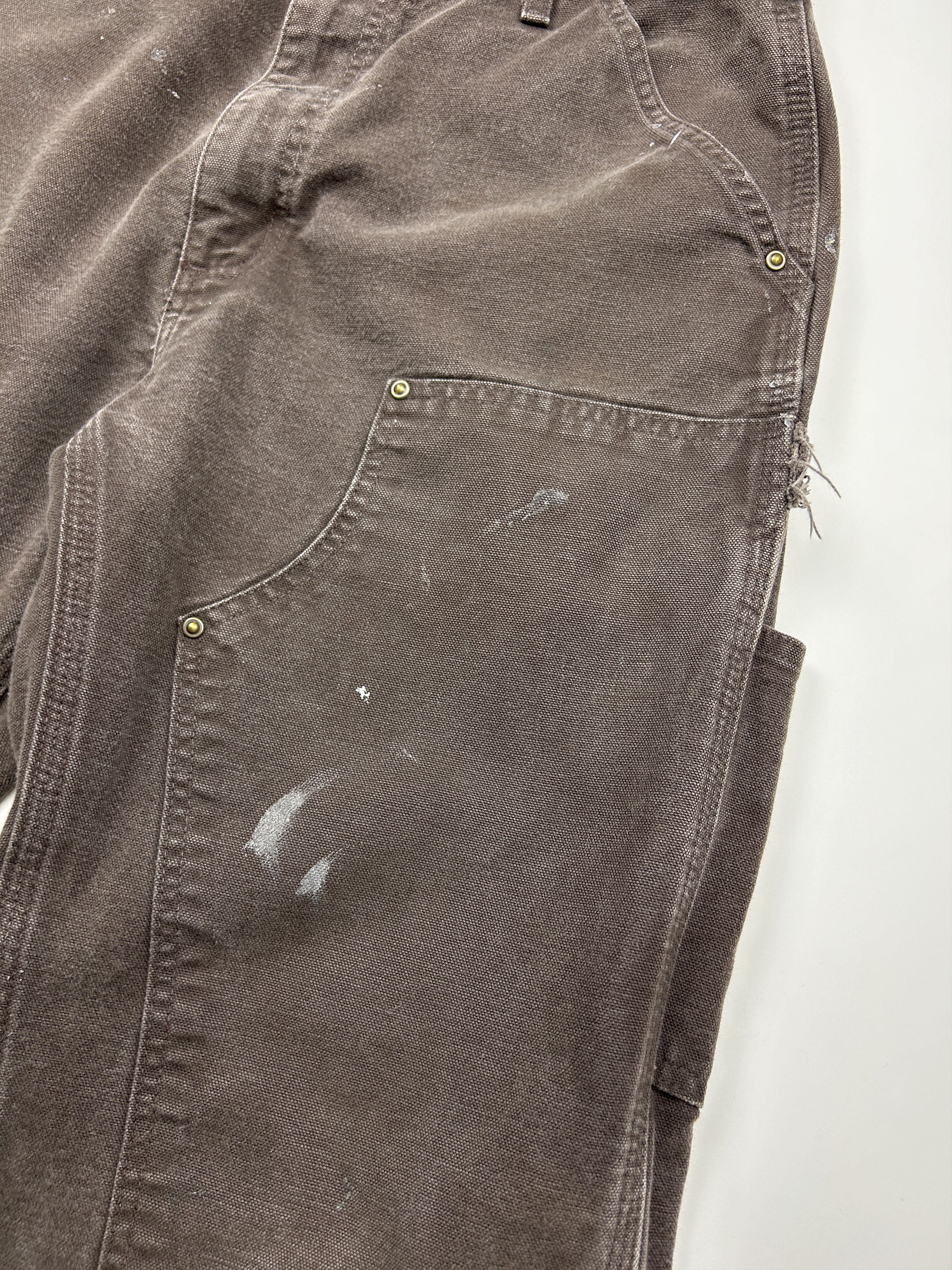 Carhartt Carhartt Canvas WorkWear Double Knee Fit Size 32W B136 Brown Size US 32 / EU 48 - 5 Thumbnail