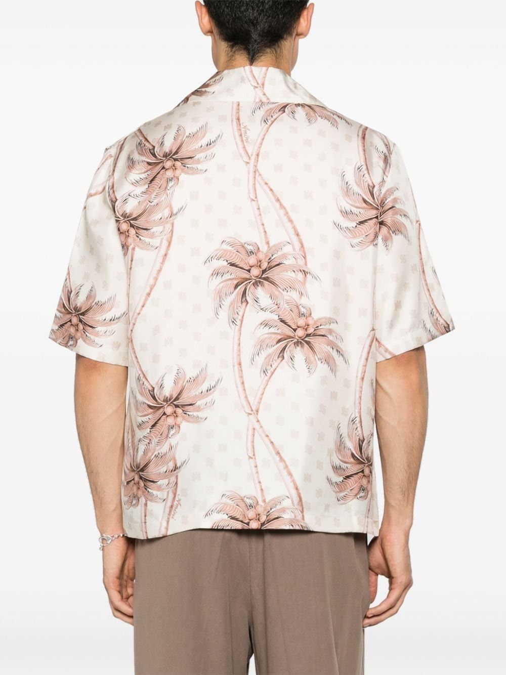 Amiri o1s1wg110625 Twisted Palms Shirt in Multicolor Size US M / EU 48-50 / 2 - 4 Thumbnail