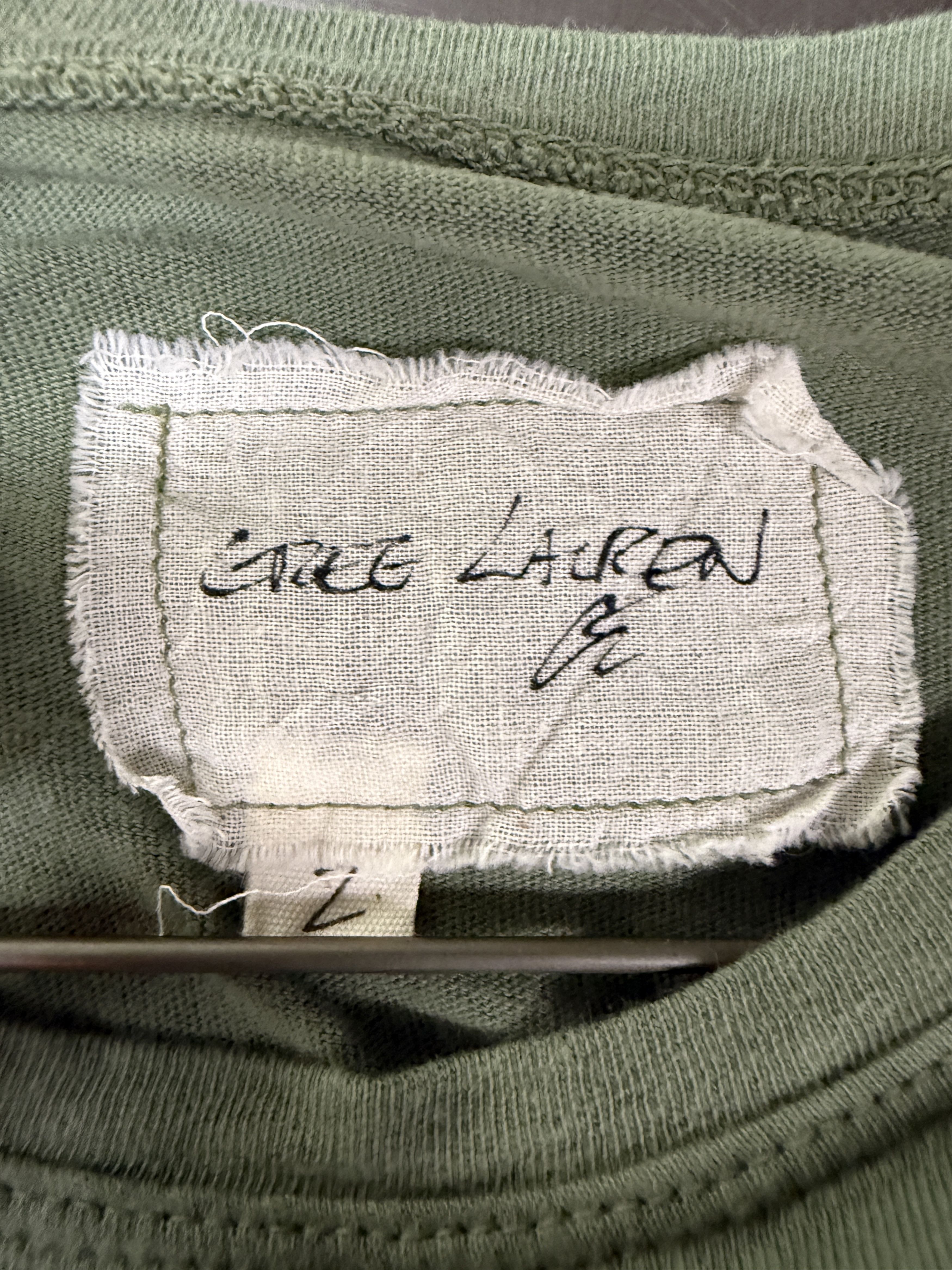 Greg Lauren Greg Lauren Short Sleeve Logo Crew Neck Tee Size US M / EU 48-50 / 2 - 3 Thumbnail
