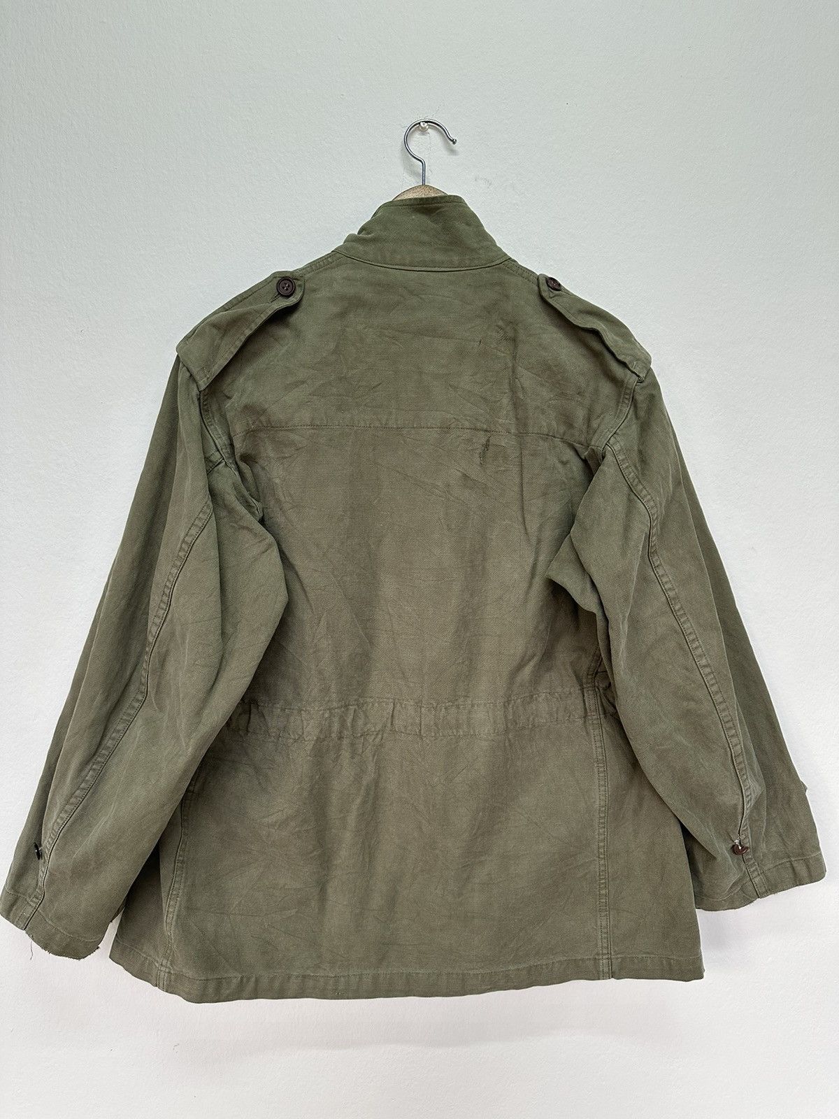 Vintage True Vintage Circa 50s France Armee OG Military Jacket Size US L / EU 52-54 / 3 - 2 Thumbnail