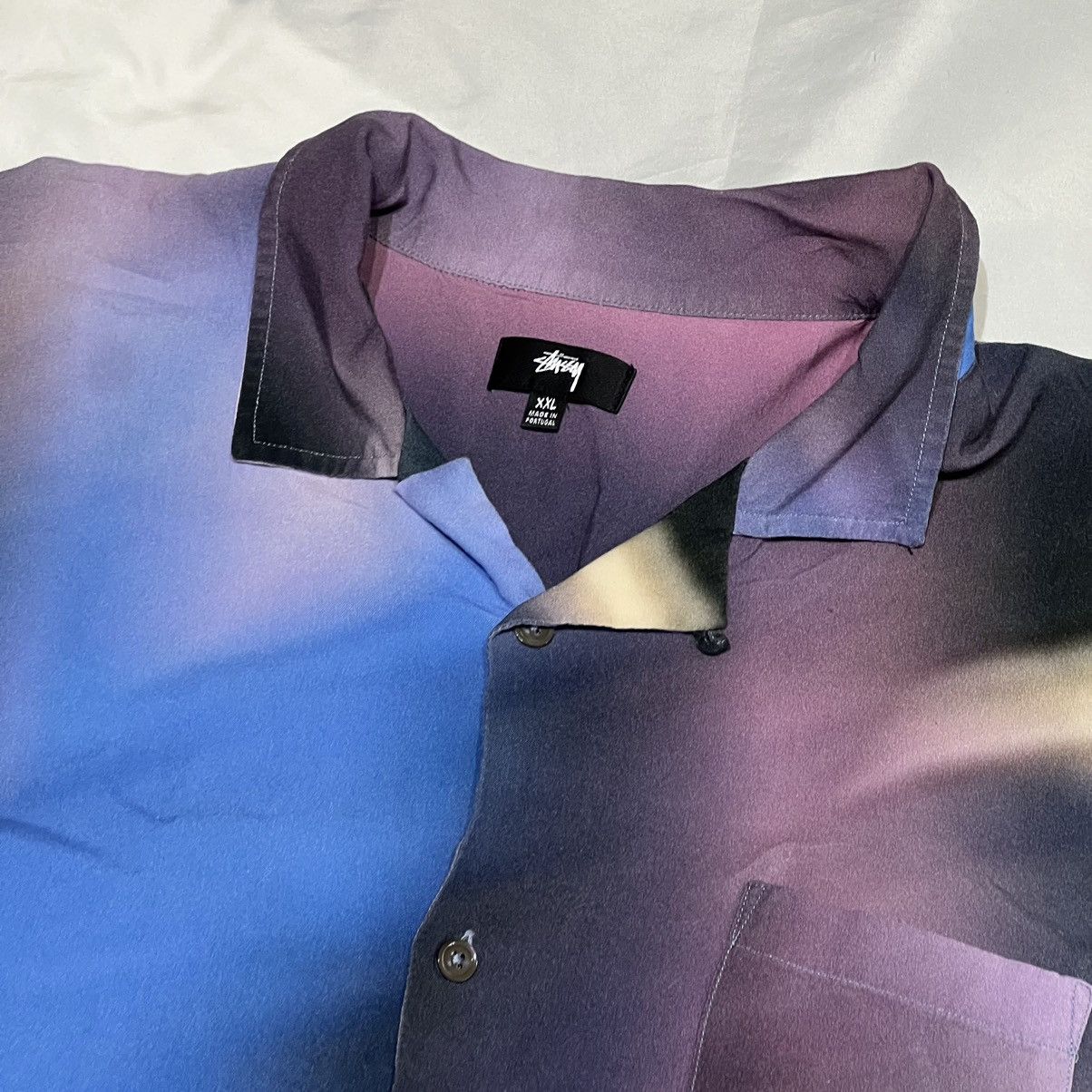 Stussy Stussy Motion Pattern Button Up Shirt Size US XL / EU 56 / 4 - 3 Thumbnail