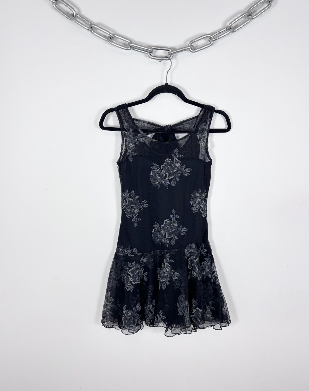 Diesel Diesel D-Warda NWT Women’s Floral Mesh Mini Camisole Dress Size XS / US 0-2 / IT 36-38 - 1 Thumbnail