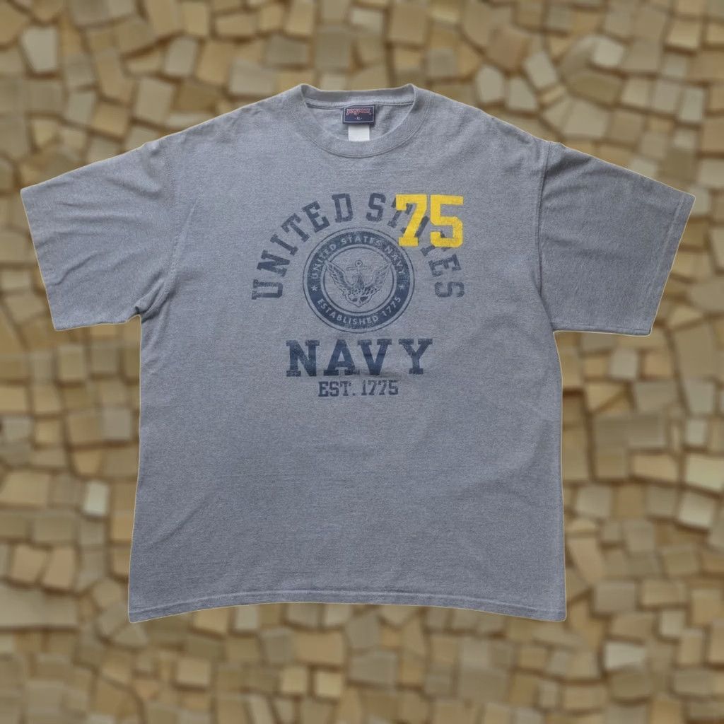 Jansport VINTAGE JANSPORT T-SHIRT Graphic Gray XL USA Military Navy Seal Crest 90s VTG 1775 Size US XL / EU 56 / 4 - 1 Thumbnail