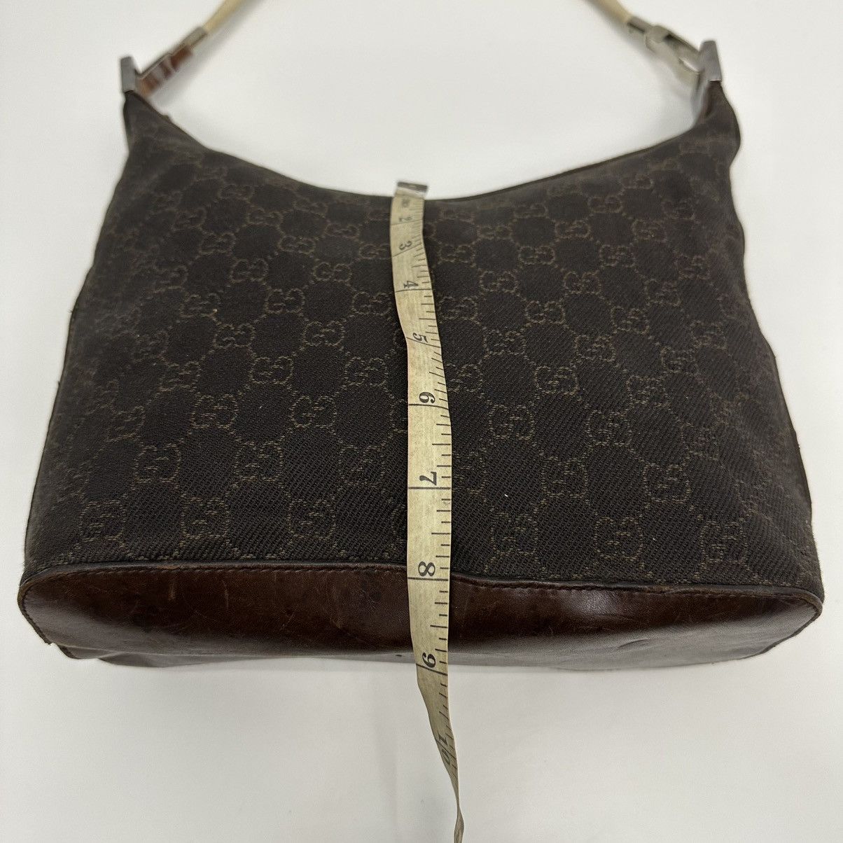 Gucci ‼️LAST DROP‼️ AUTHENTIC GUCCI GG HOBO SHOULDER HOBO BAG Size ONE SIZE - 13 Thumbnail