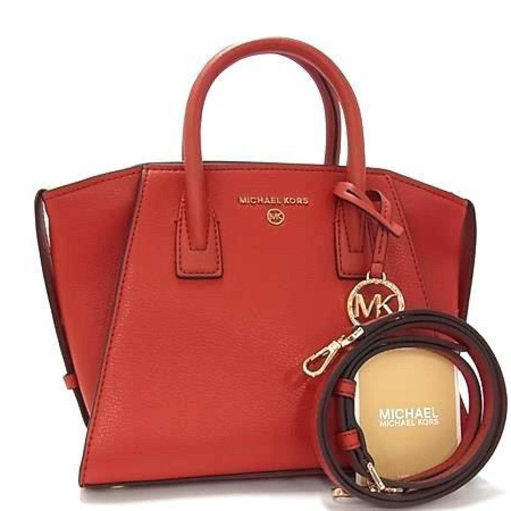 Michael Kors MICHAEL KORS Avril Handbag 30H1G4VS5L Red Leather Women's Shoulder Bag Size ONE SIZE - 1 Thumbnail