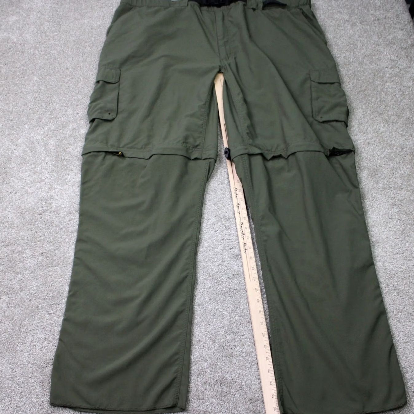 Vintage Boy Scouts of America Cargo Pants Mens 3XL Green Belted Cargo Pocket Regular Nylon Straight Navy? Size US 39 - 3 Thumbnail