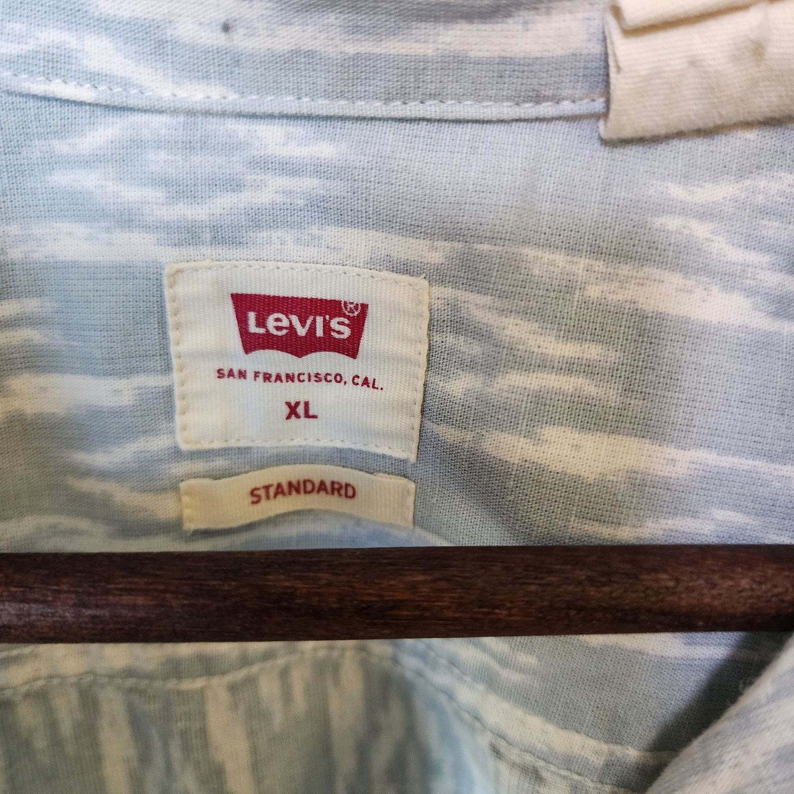 Levi's Levi's Aztec Southwest Shirt Men's XL/S Green Size US XL / EU 56 / 4 - 3 Thumbnail