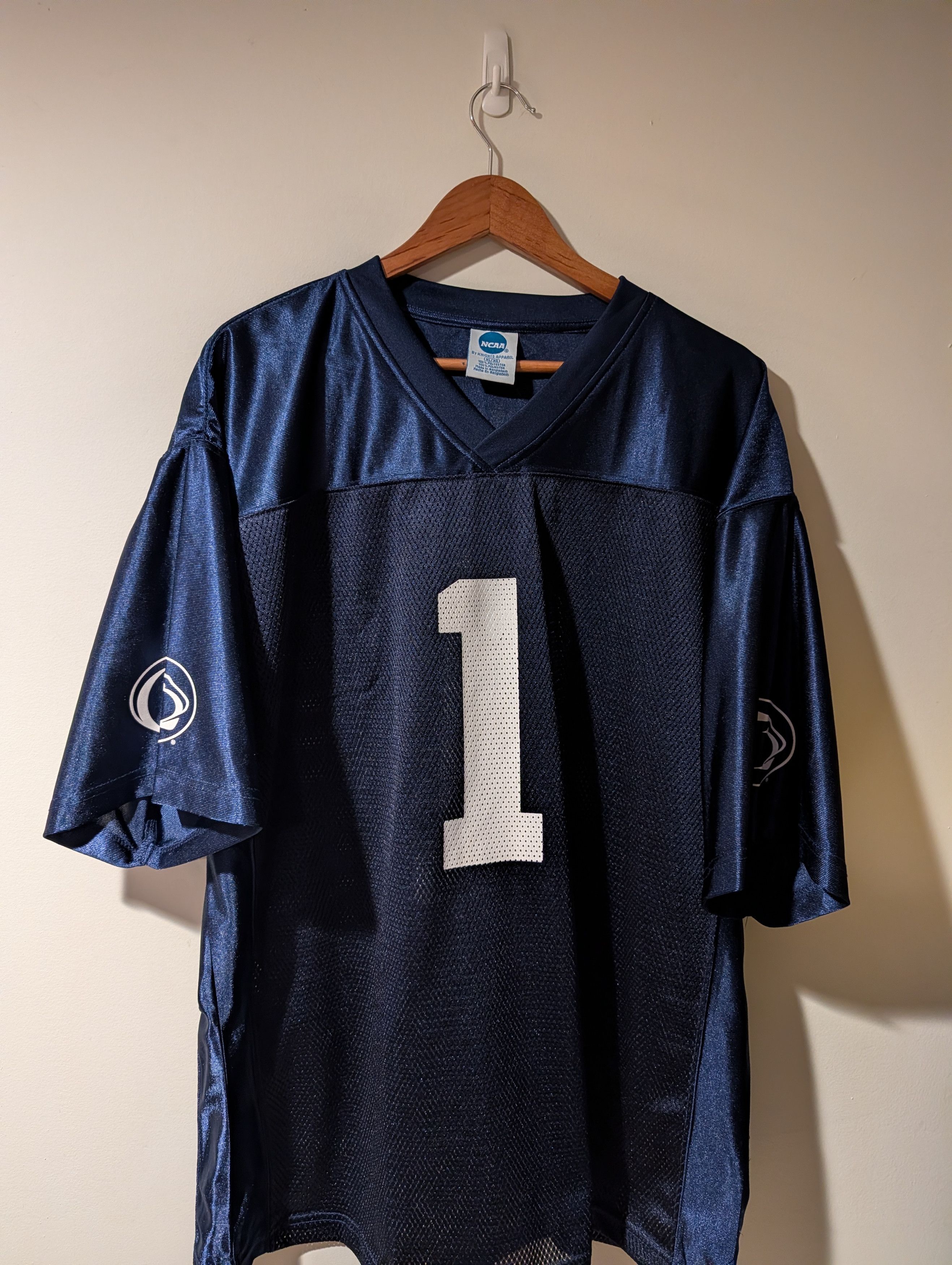 NCAA Penn State Nittany Lions NCAA Football Jersey #1 Navy XL Size US XL / EU 56 / 4 - 1 Thumbnail