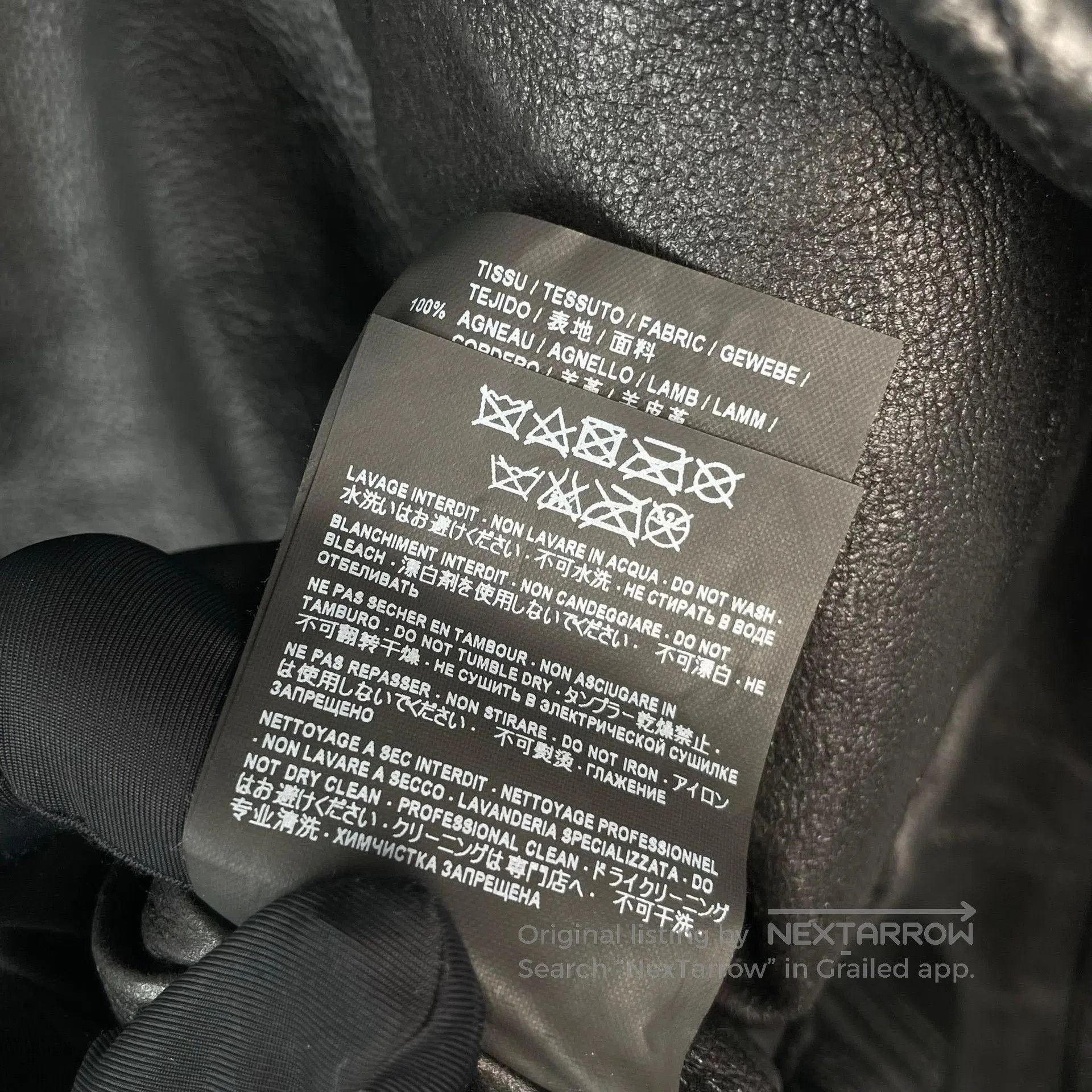 Saint Laurent Paris Saint Laurent 2017FW Black Leather Jacket. Size US M / EU 48-50 / 2 - 7 Thumbnail