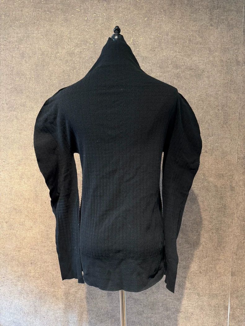 Issey Miyake issey miyake size:2 Black long-sleeved knitted sweater Size XXS / US 00 / IT 34 - 2 Thumbnail