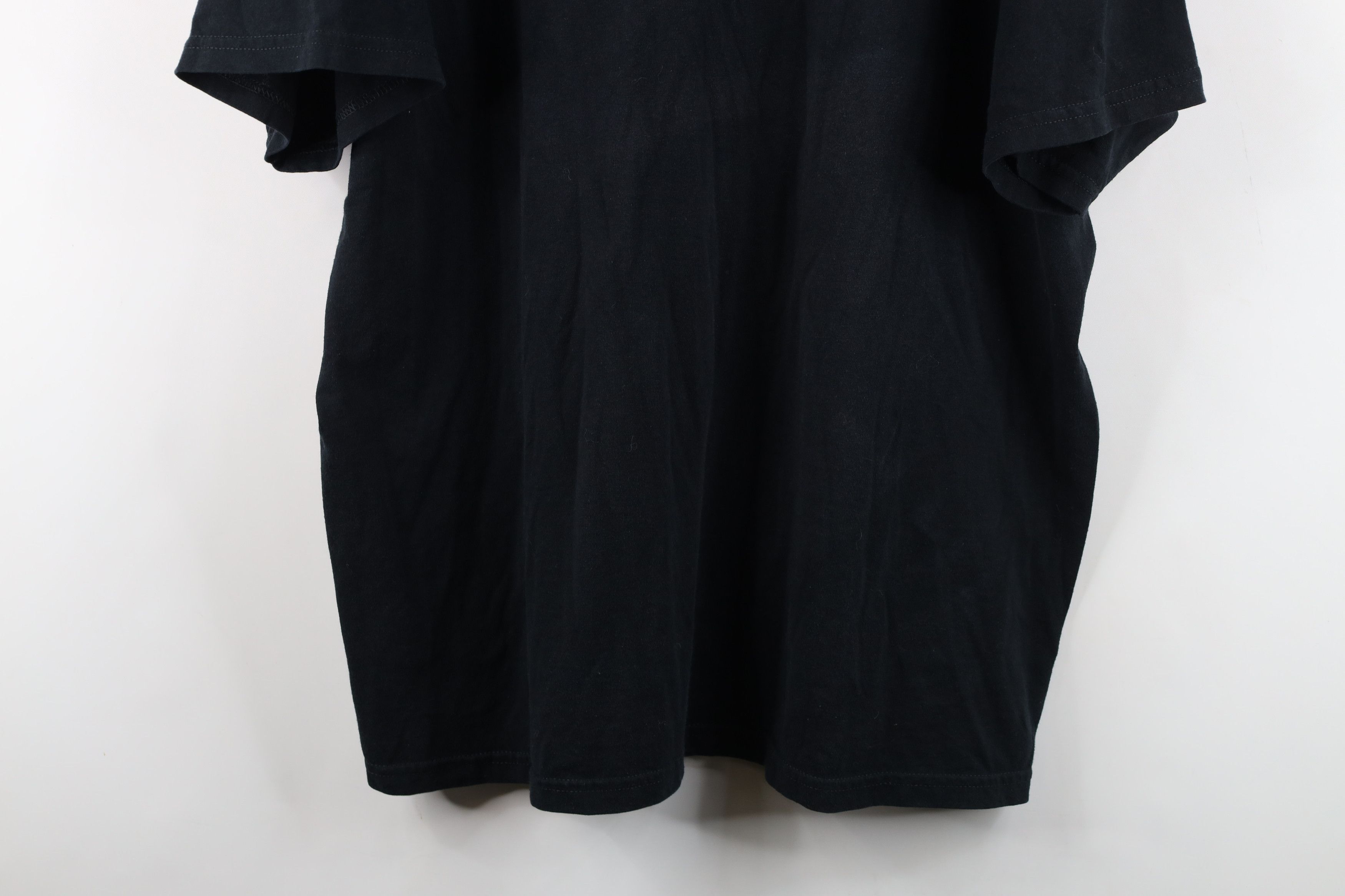 Vintage Vintage Y2K Streetwear Short Sleeve T-Shirt Black Cotton Size US XXL / EU 58 / 5 - 3 Thumbnail