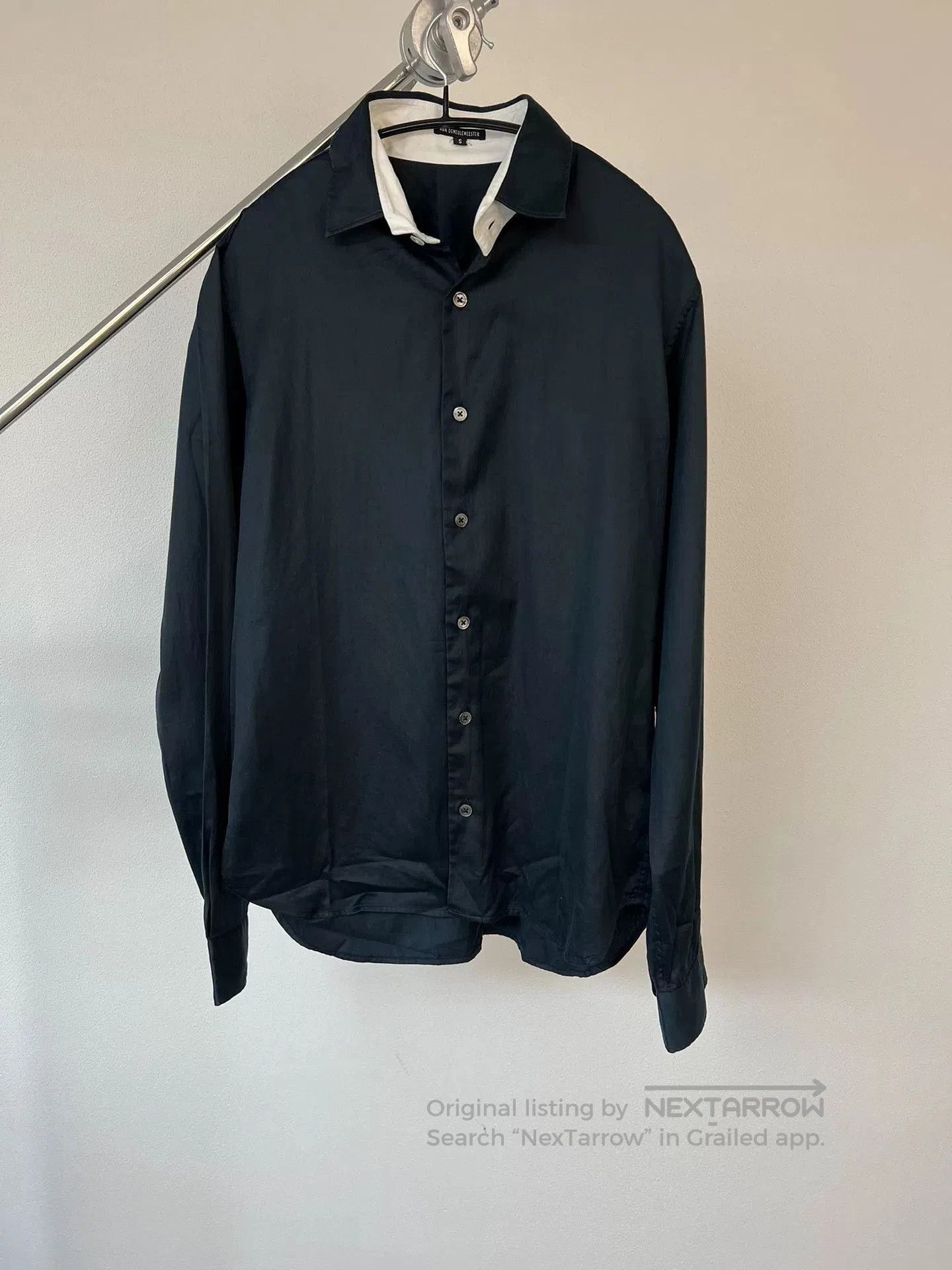 Ann Demeulemeester Color-blocked Shirt.