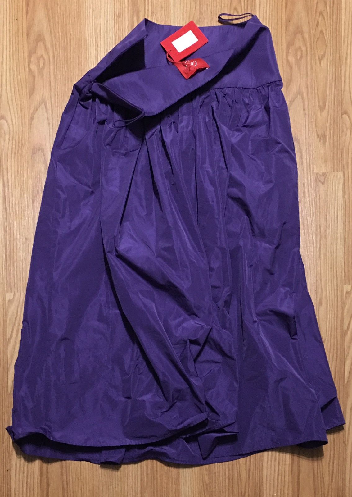 Other Co.go Gonna NWT Italy Purple Long Maxi Skirt IT42 UK10 Size 28" / US 6 / IT 42 - 3 Thumbnail