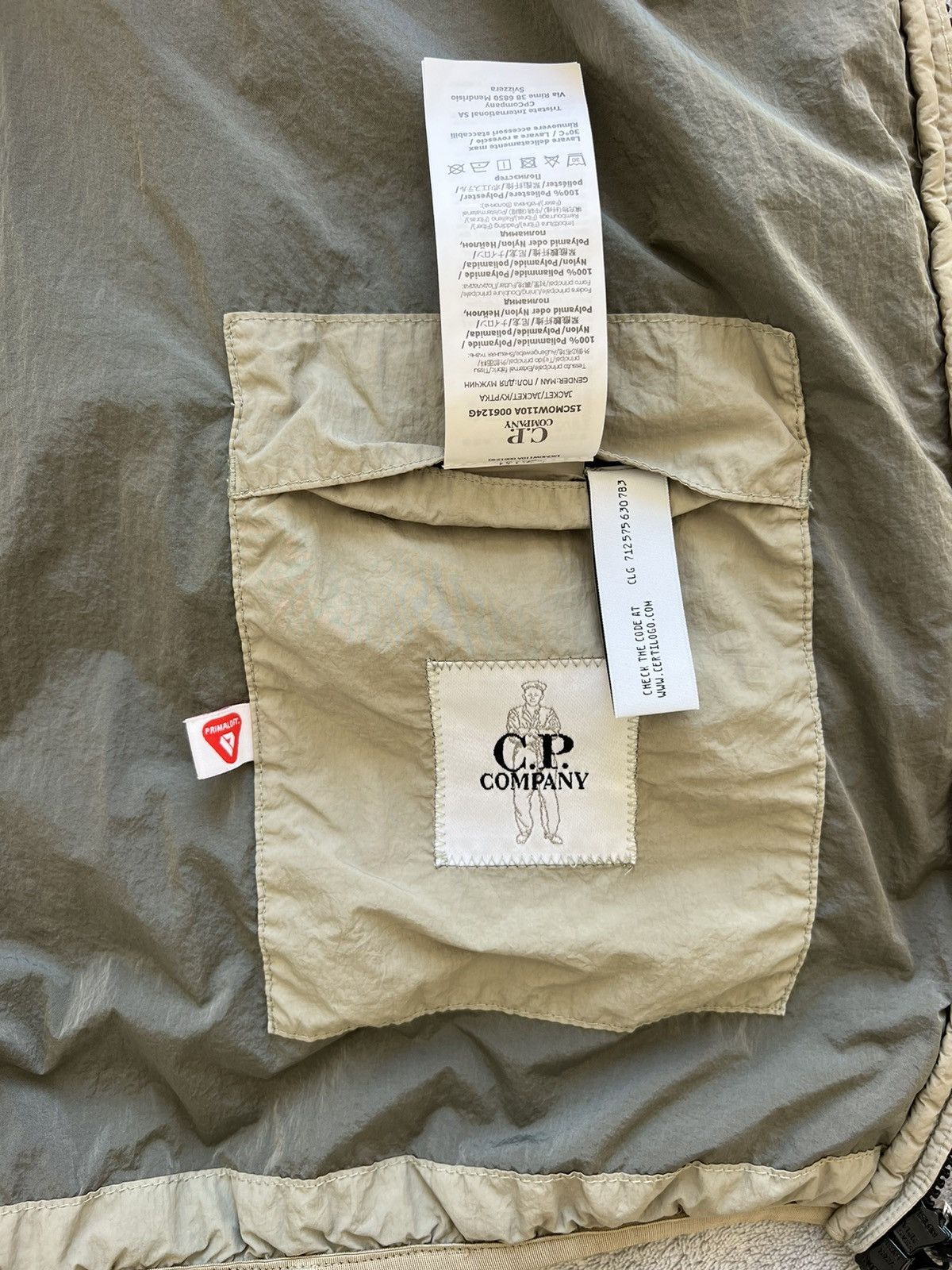 C.P. Company Veste homme C.P. Company Size US M / EU 48-50 / 2 - 11 Thumbnail