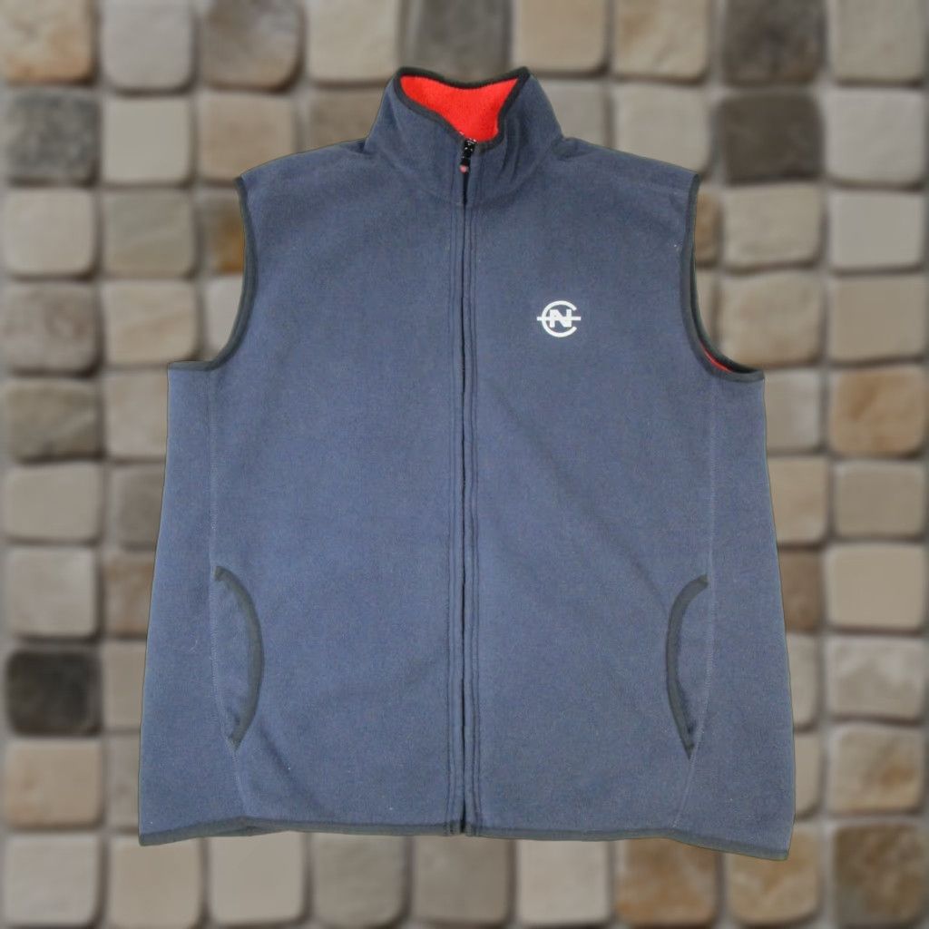 Nautica VINTAGE Nautica Vest Windbreaker Hiking Fleece XL Blue Men’s XL Blue Hiking Windbreaker Nautica Vest Mens XL Blue 90s Size XL / US 12-14 / IT 48-50 - 1 Thumbnail