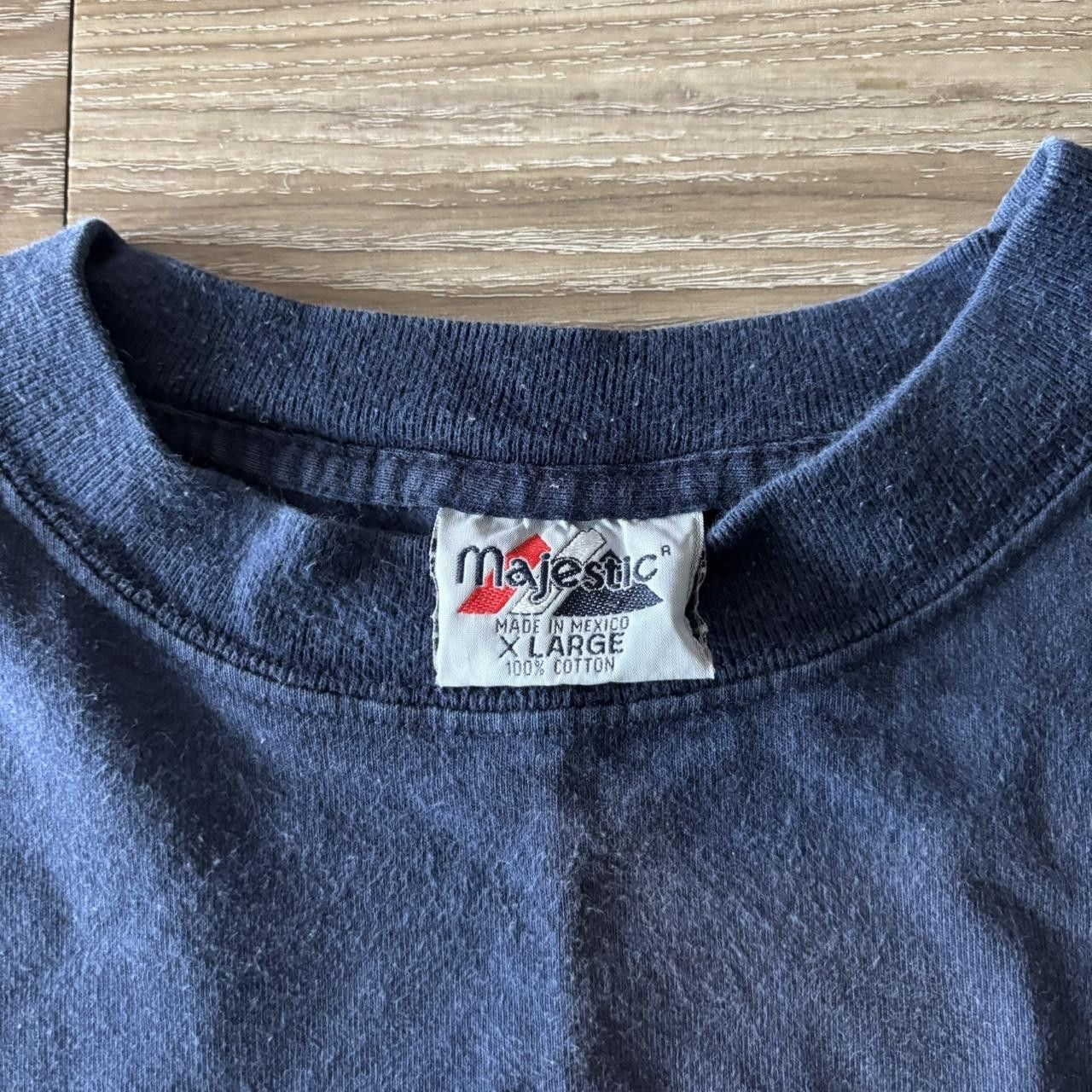 Vintage Crazy Vintage Y2K/2000s New York Yankees Navy Blue MLB Graphic Tee! Size XL Size US XL / EU 56 / 4 - 5 Thumbnail