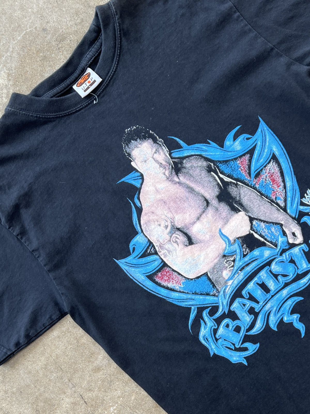 WWE Vintage WWE Dave Batista Wrestling Tee Large Size US L / EU 52-54 / 3 - 1 Thumbnail