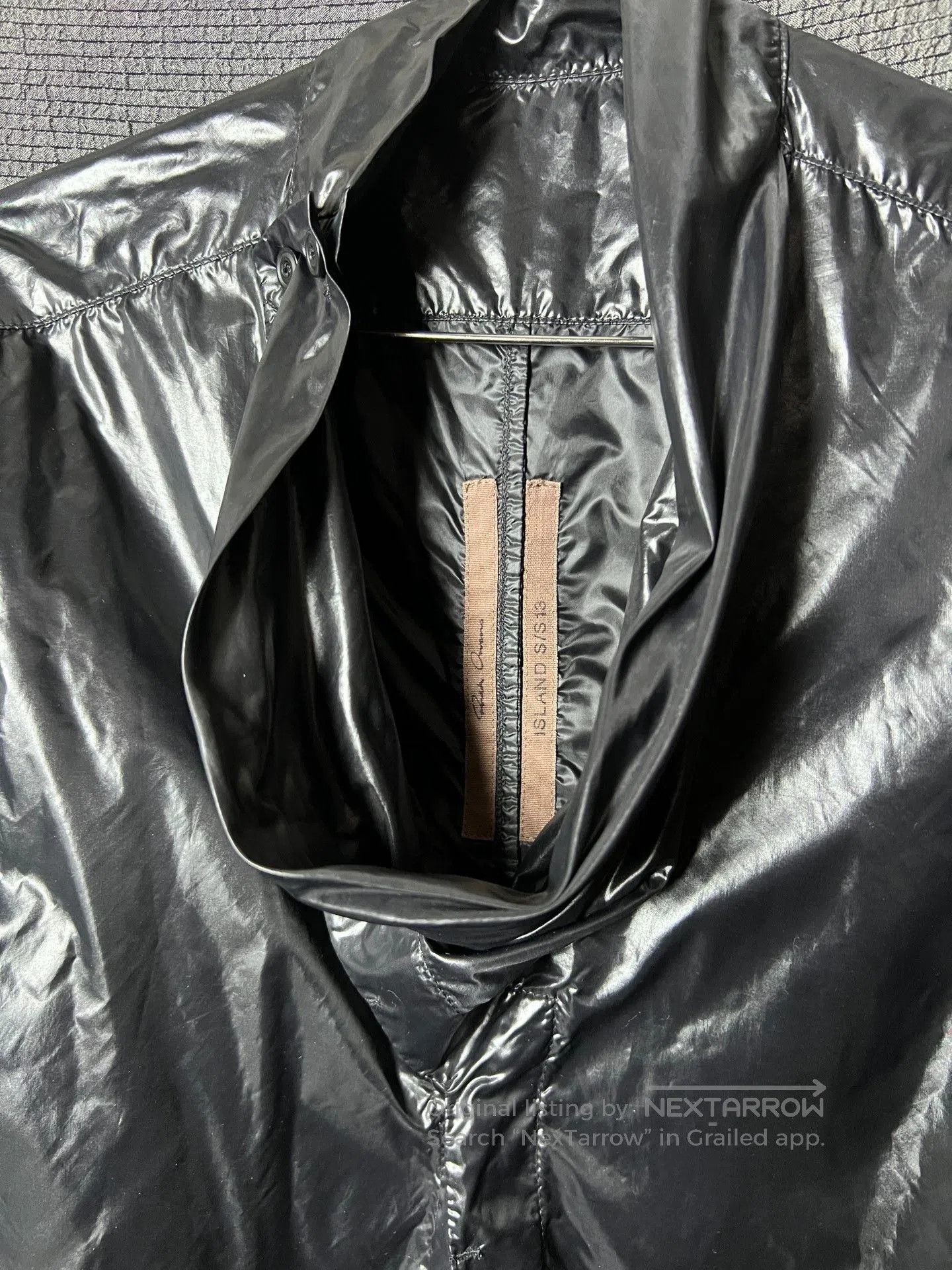 Rick Owens Rick Owens 13ss Nylon Long Sleeve Shirt. Size US M / EU 48-50 / 2 - 6 Thumbnail