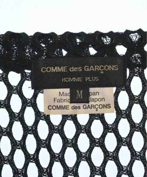 Comme des Garcons Homme Plus T-Shirts Polyester Fish Net Pattern Crewneck Black Size US M / EU 48-50 / 2 - 3 Thumbnail