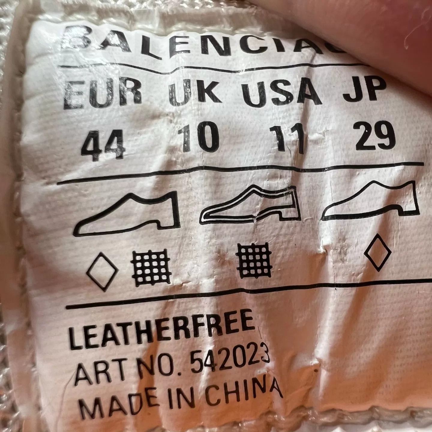 Balenciaga Balenciaga Track White Orange 44 Size US 11 / EU 44 - 8 Thumbnail