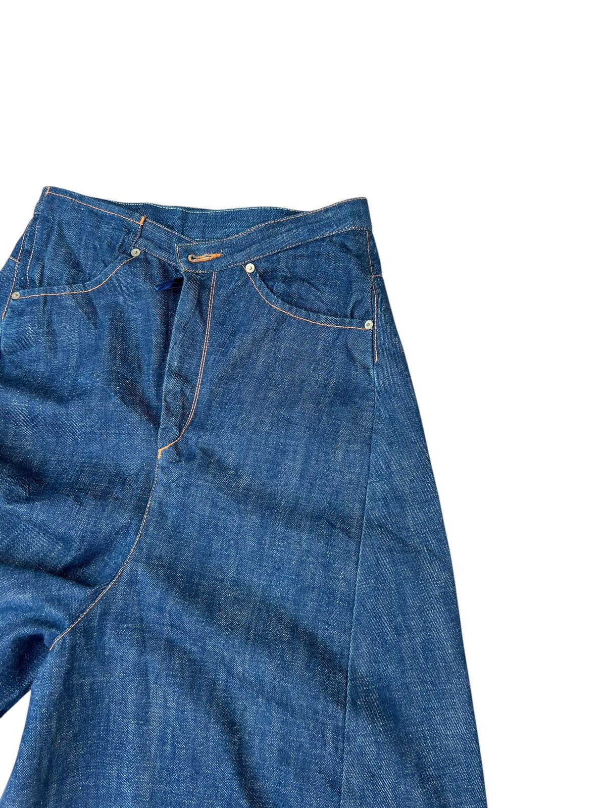 Levi's Vintage 2000 Levi’s Red Super Wide Hakama Denim Pant Size US 29 - 9 Thumbnail
