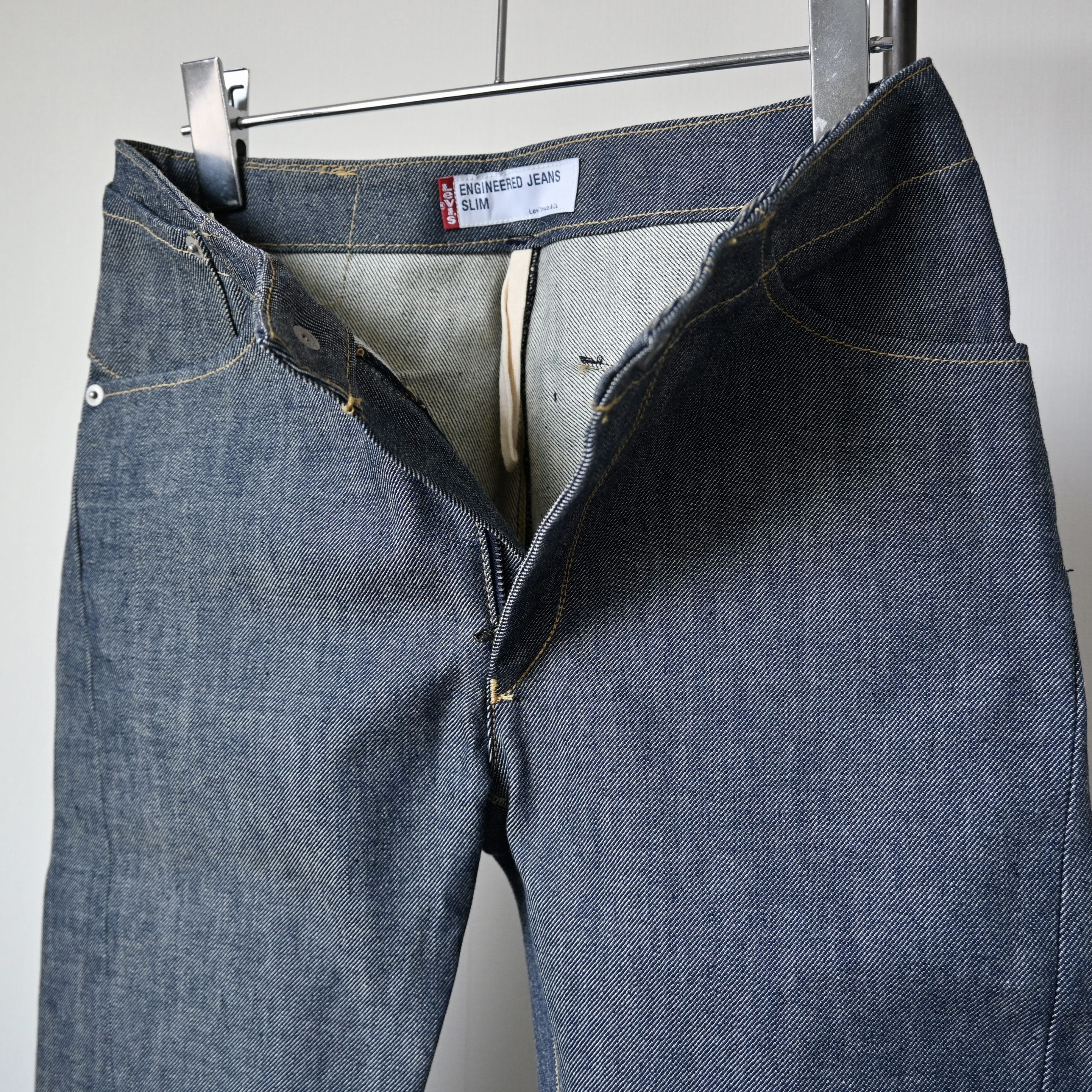Levi's DEADSTOCK 2000s Levi's ENGINEERED JEANS "ORGANIC SLIM", blue Size 27" / US 4 / IT 40 - 7 Thumbnail