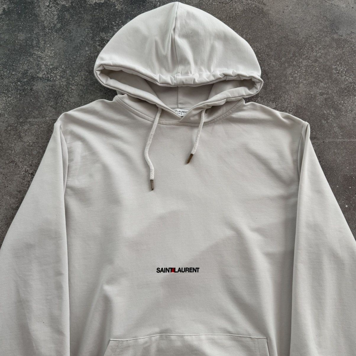 20471120 × Japanese Brand Saint Laurent Paris Hoodie Size M / US 6-8 / IT 42-44 - 6 Thumbnail