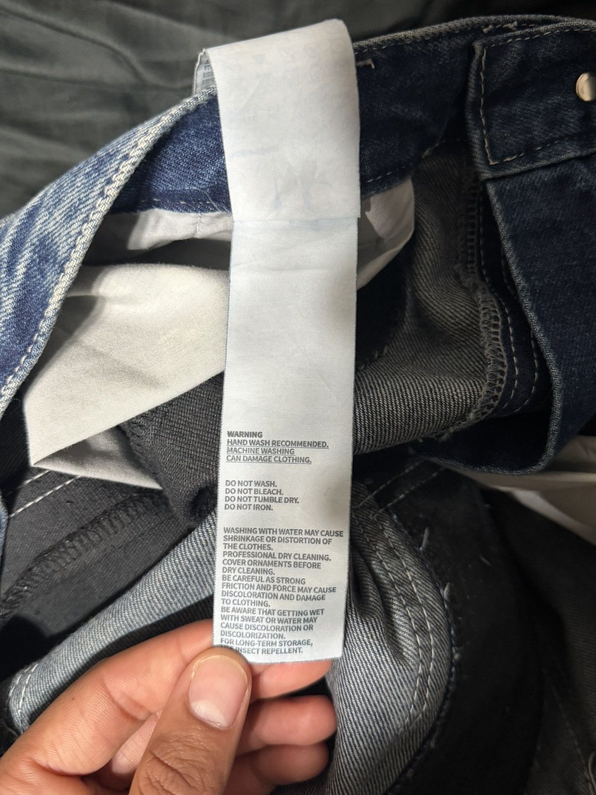 Thug Club Thug Club Mohican Leather Denim Size US 34 / EU 50 - 10 Thumbnail