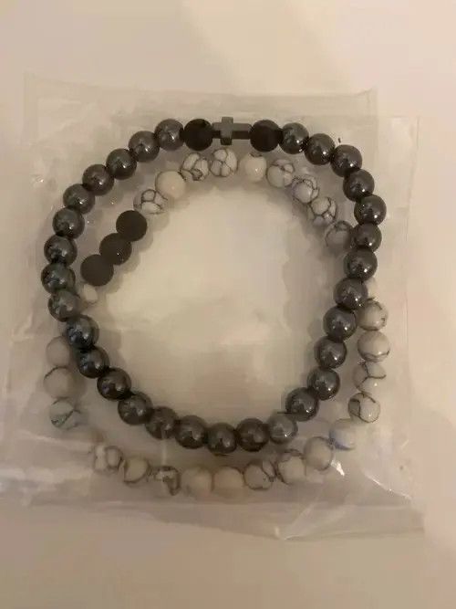 Other 2pcs/set Cross Beaded Bracelet Size ONE SIZE - 2 Thumbnail
