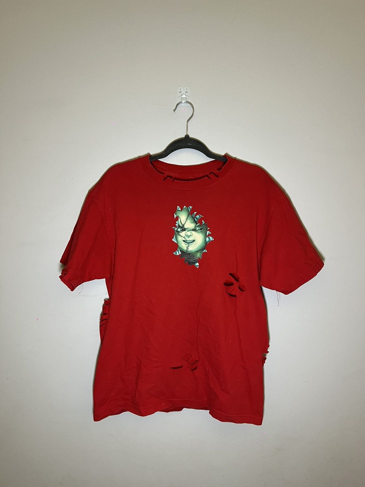 Vintage Chucky Distressed Tee Size US L / EU 52-54 / 3 - 1 Thumbnail